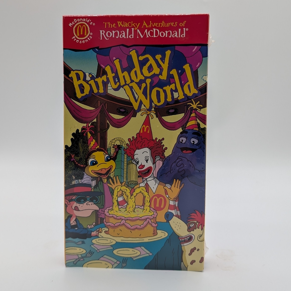 McDonald's Colorful Birthday Adventure VHS
